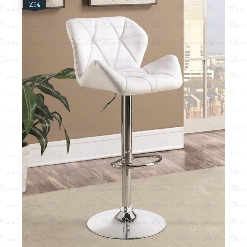 Hydraulic Leather Bar Stool - Z34