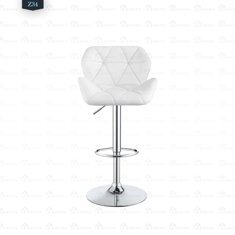 Hydraulic Leather Bar Stool - Z34