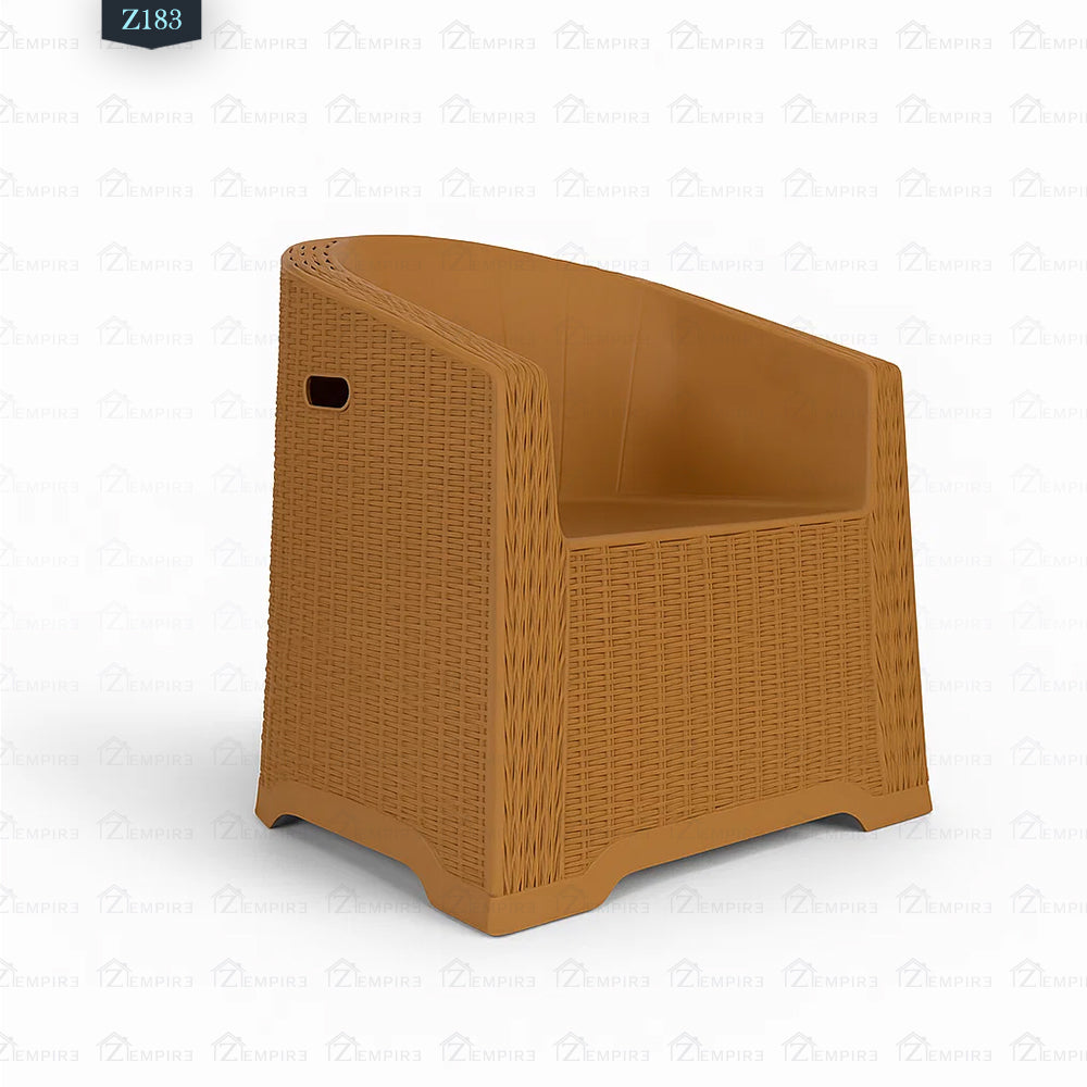 Set of 2 Chairs and Plastic Table - Z183