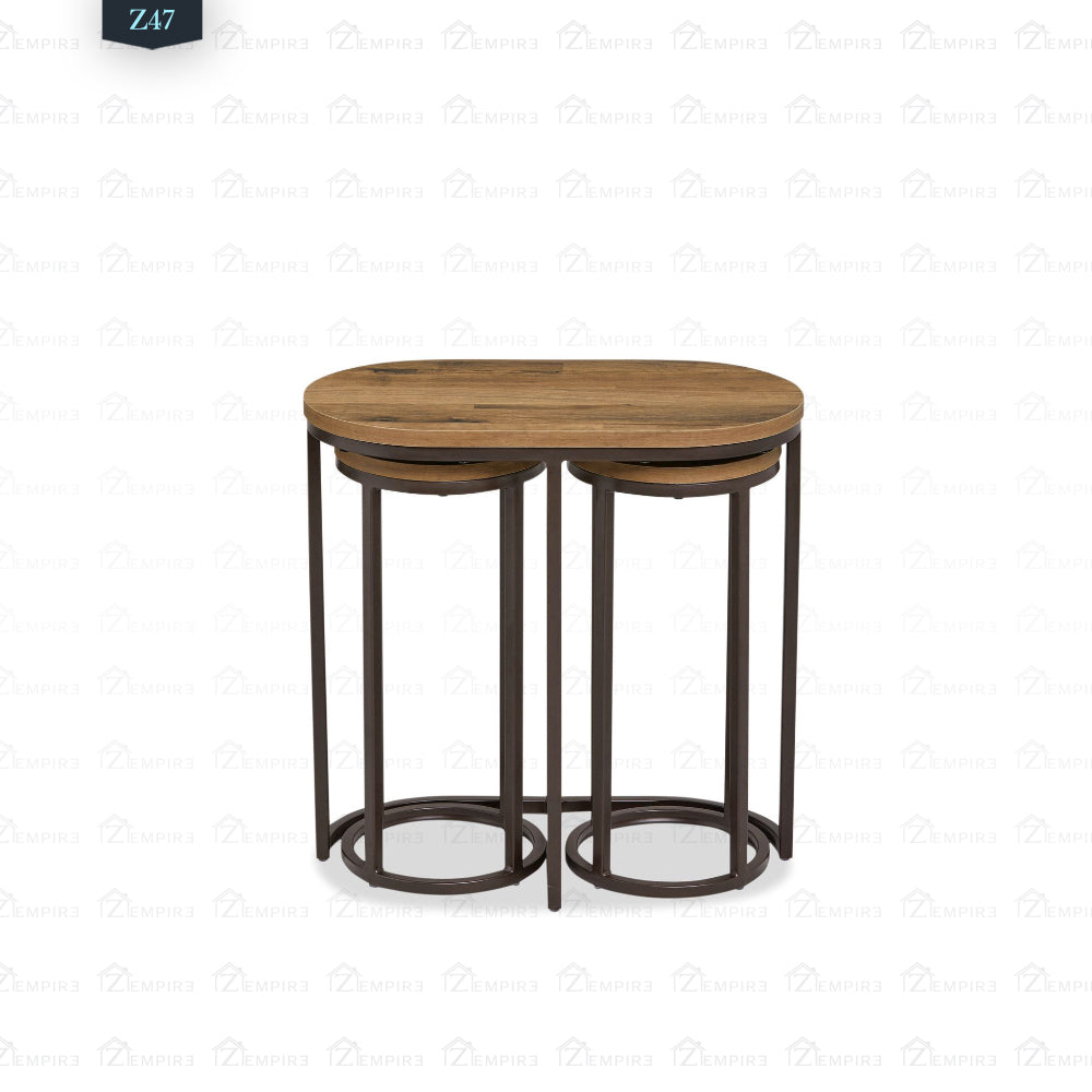 Z47 Metal Side Table Set