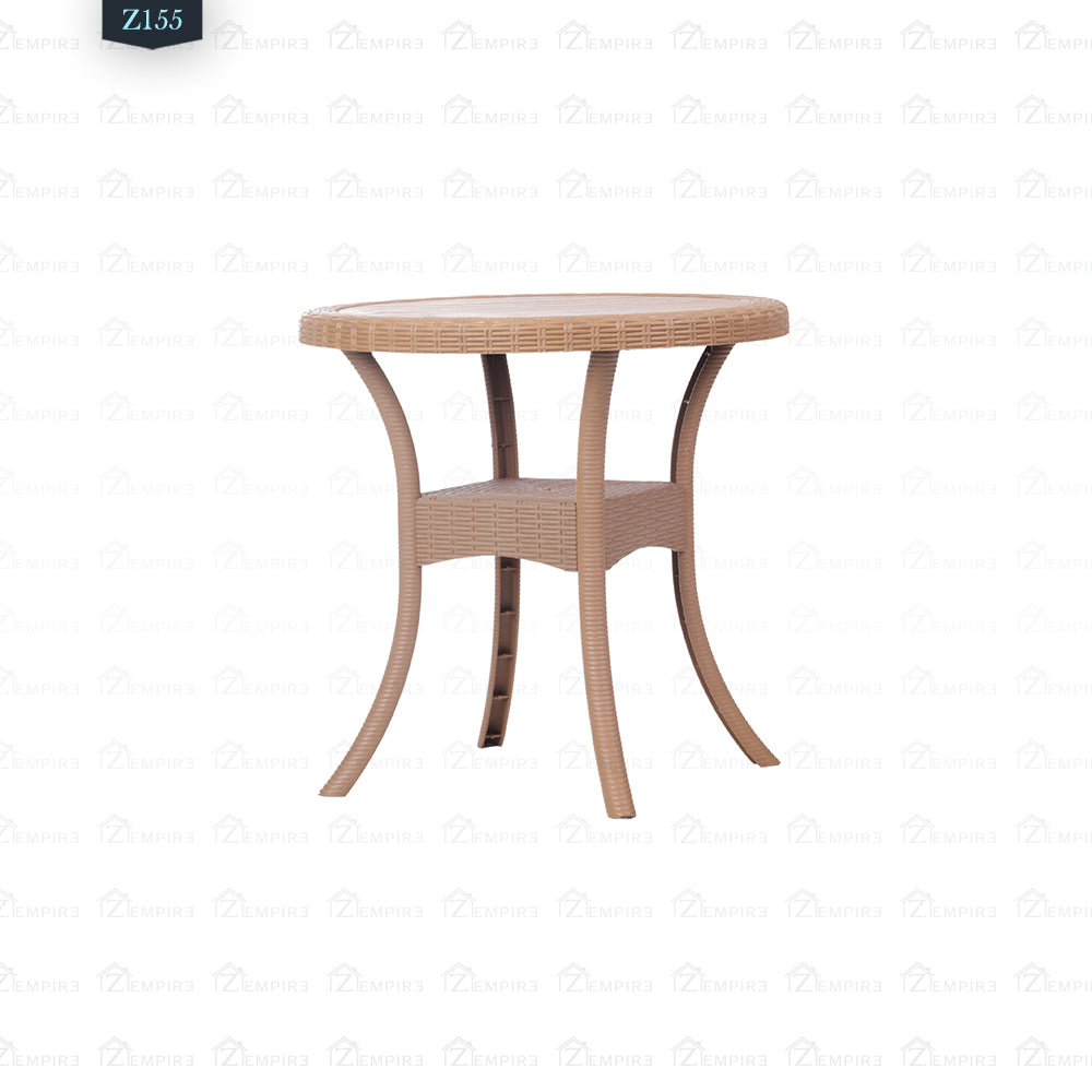 4 Chair and Plastic Table Set - Z155