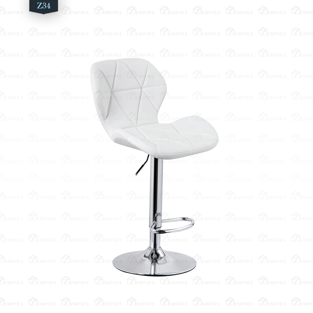 Hydraulic Leather Bar Stool - Z34