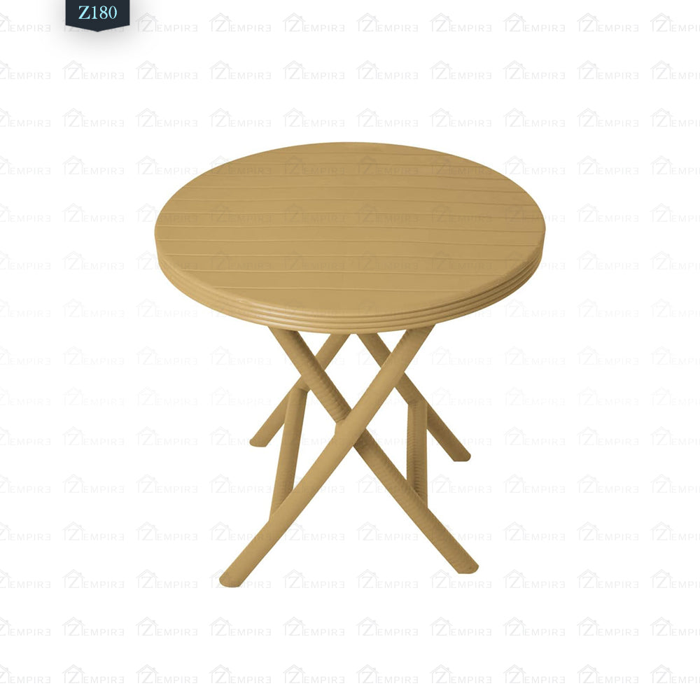 4 Chair and Plastic Table Set - Z180