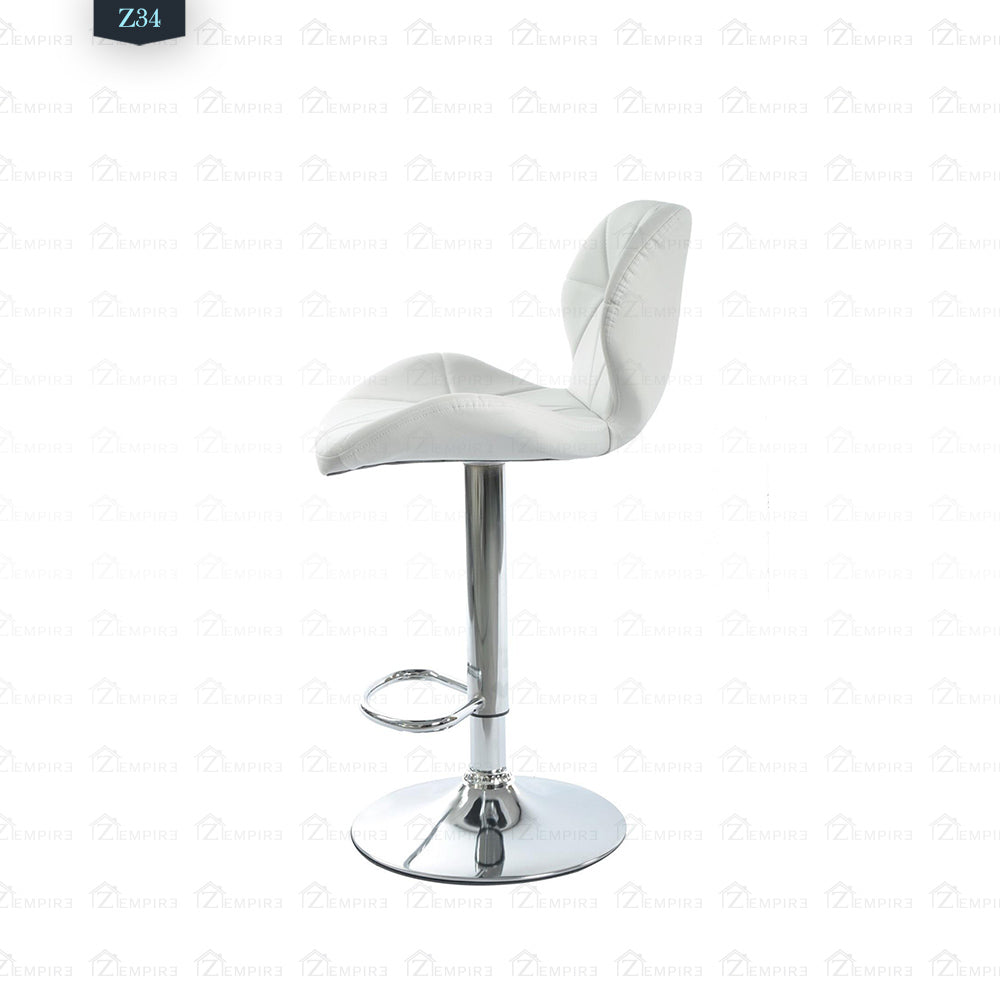 Hydraulic Leather Bar Stool - Z34