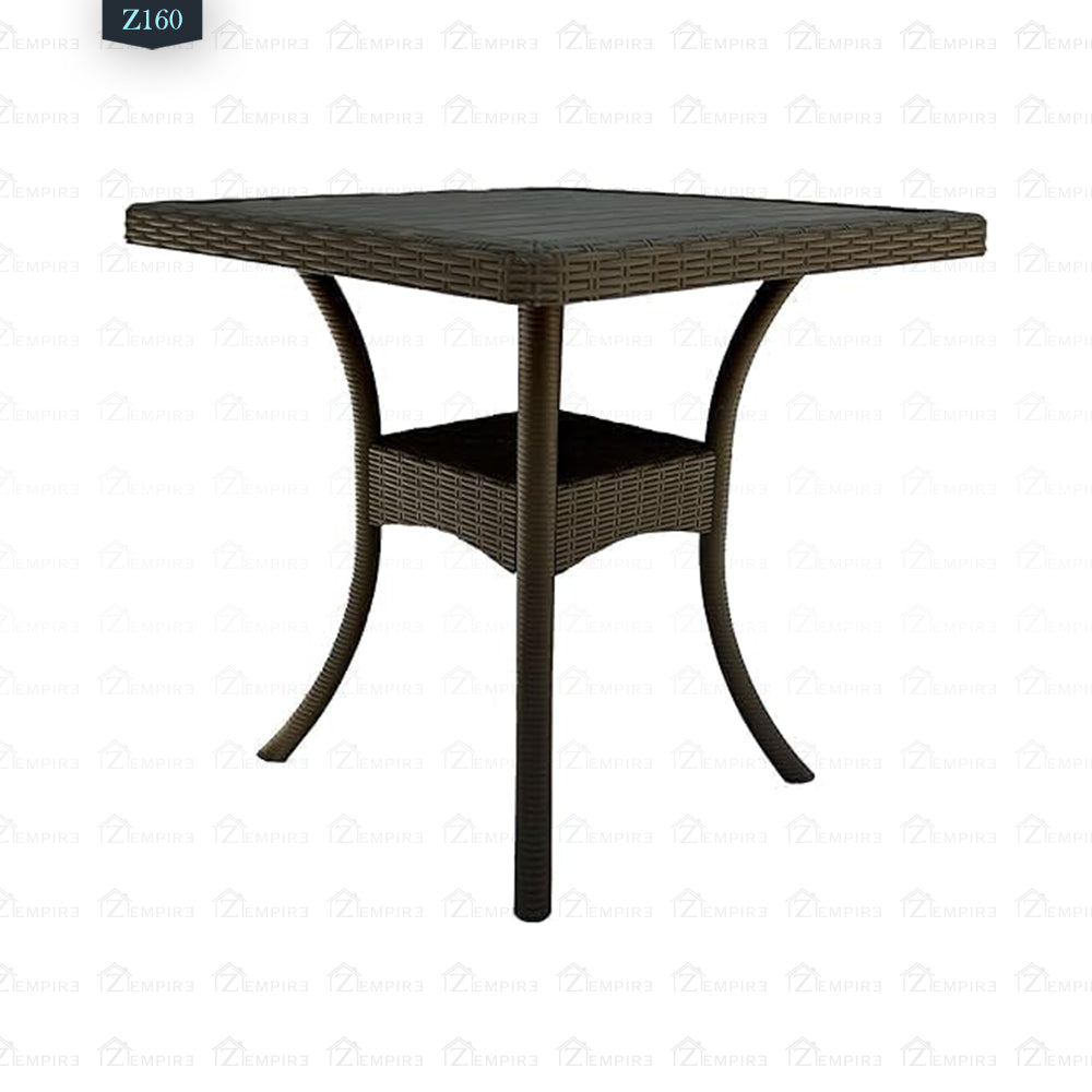 4 Chair and Plastic Table Set - Z160