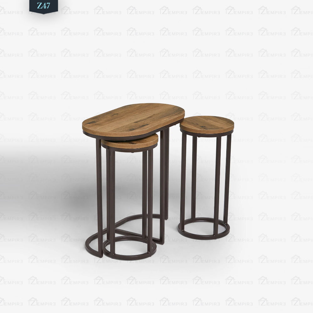 Z47 Metal Side Table Set