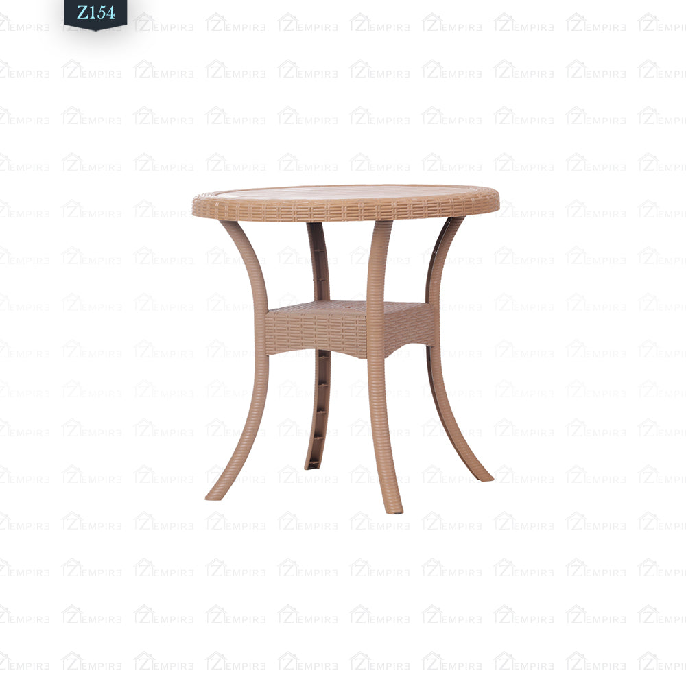 4 Chair and Plastic Table Set - Z154
