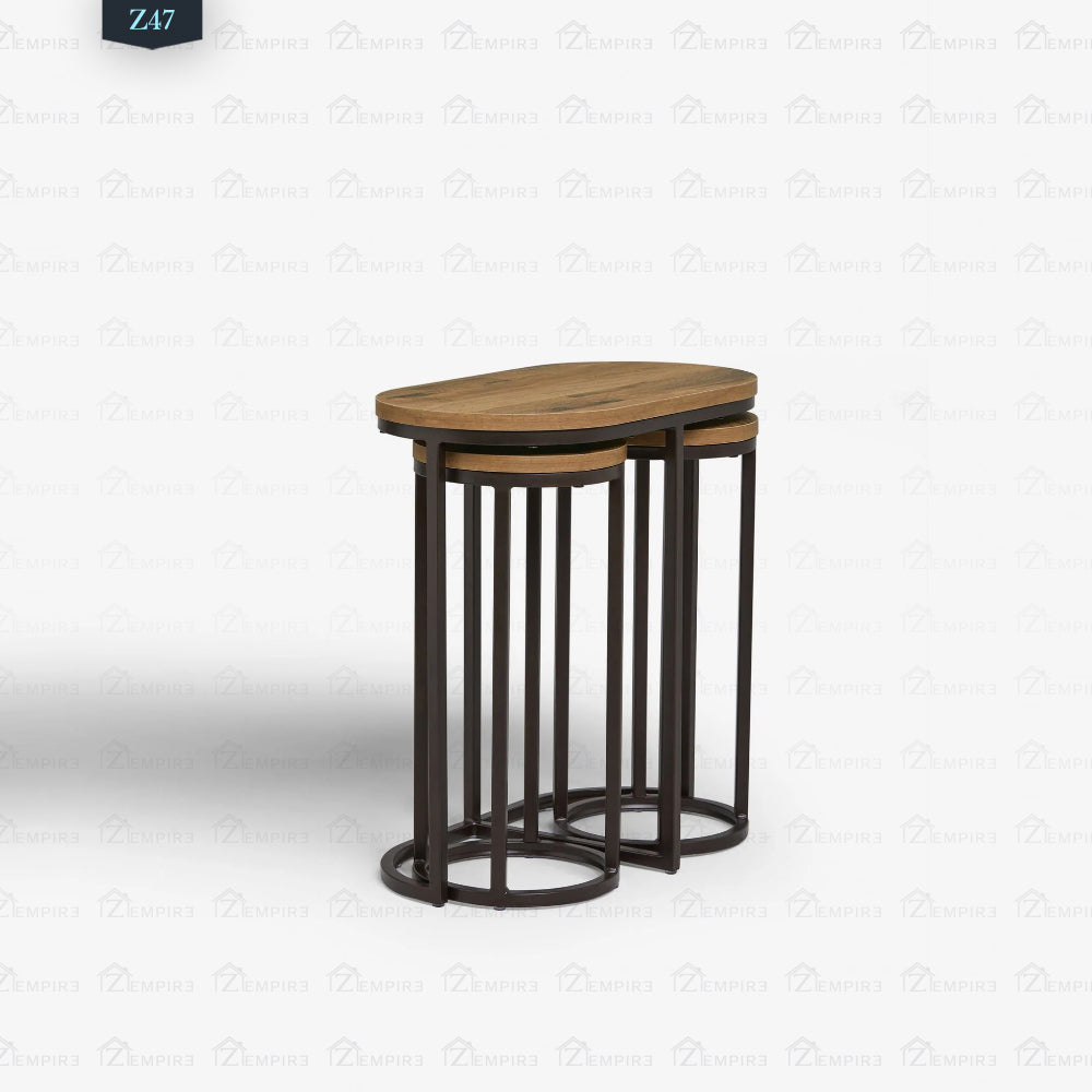 Z47 Metal Side Table Set