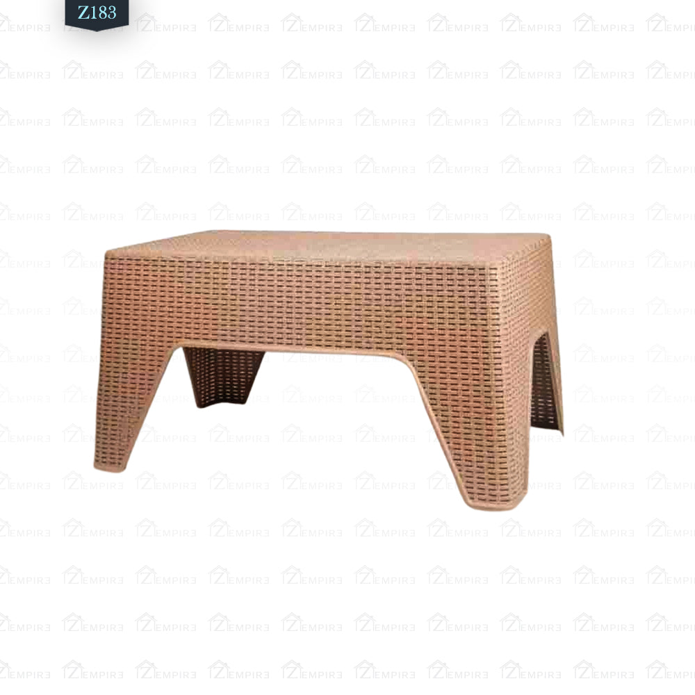 Set of 2 Chairs and Plastic Table - Z183