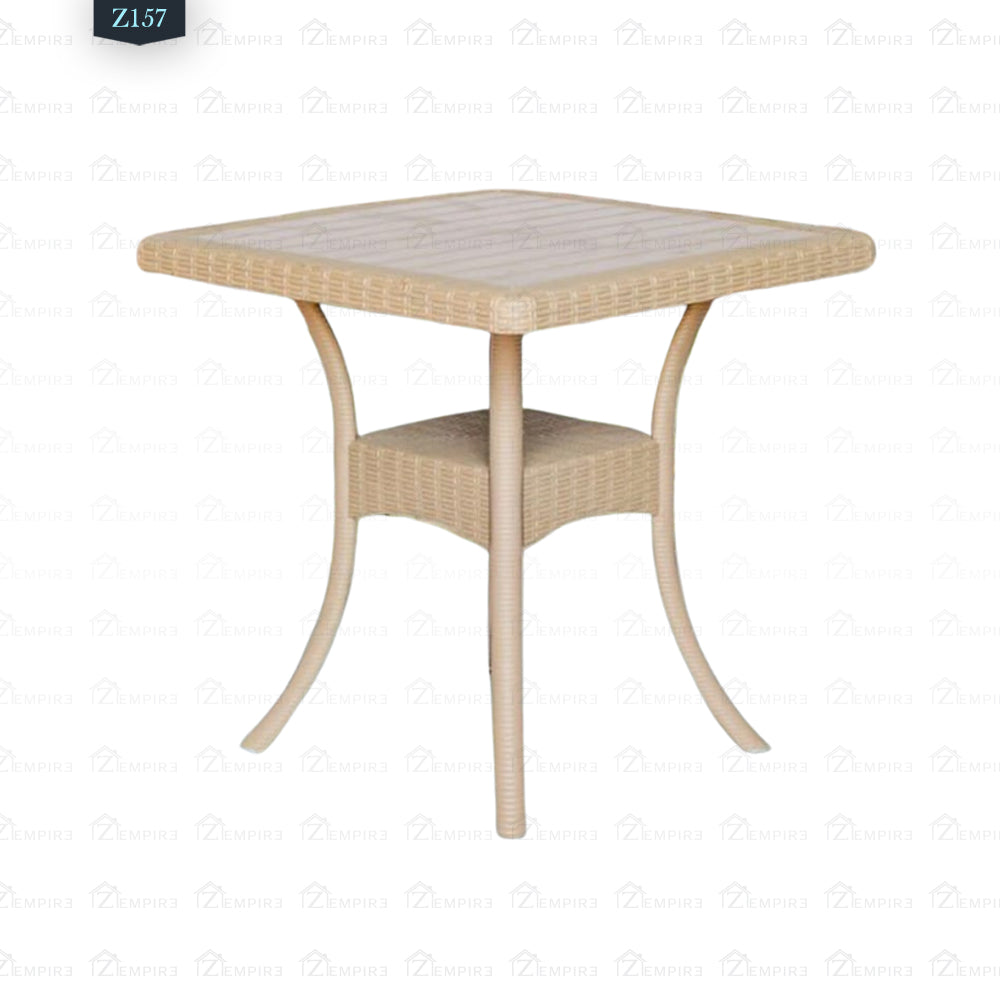 4 Chair and Plastic Table Set - Z157