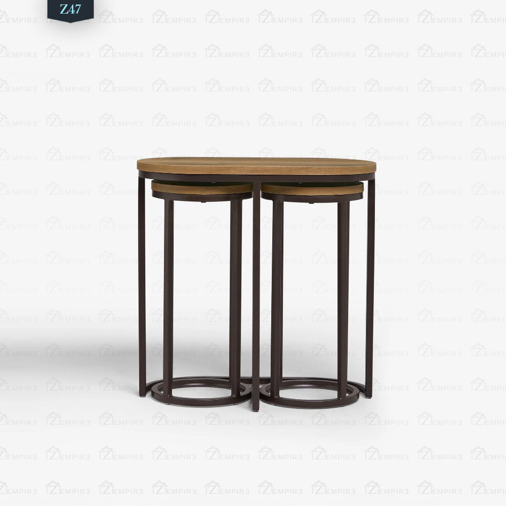 Z47 Metal Side Table Set