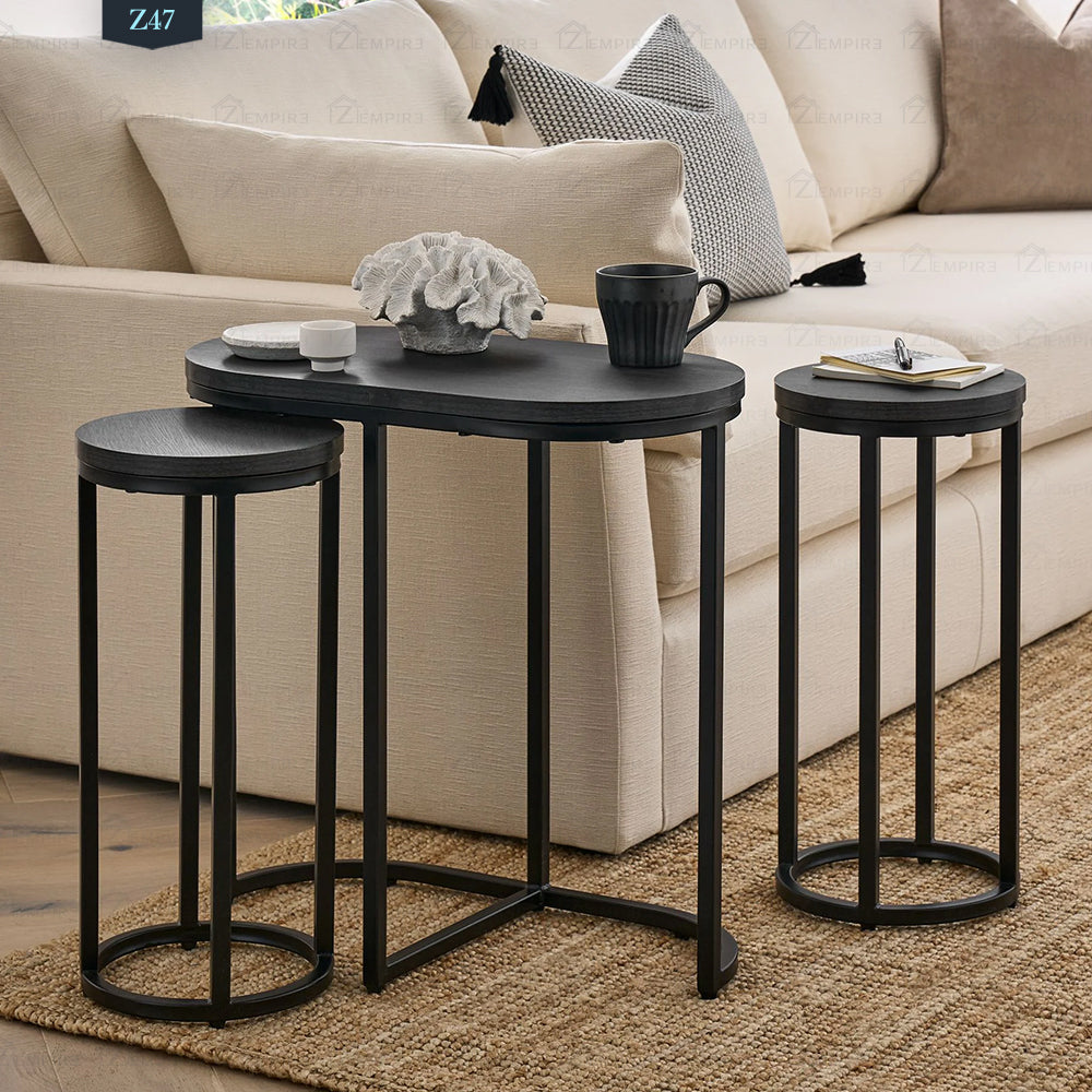 Z47 Metal Side Table Set
