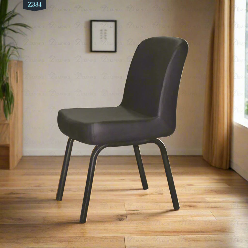 Leather Reception Chair - Z334