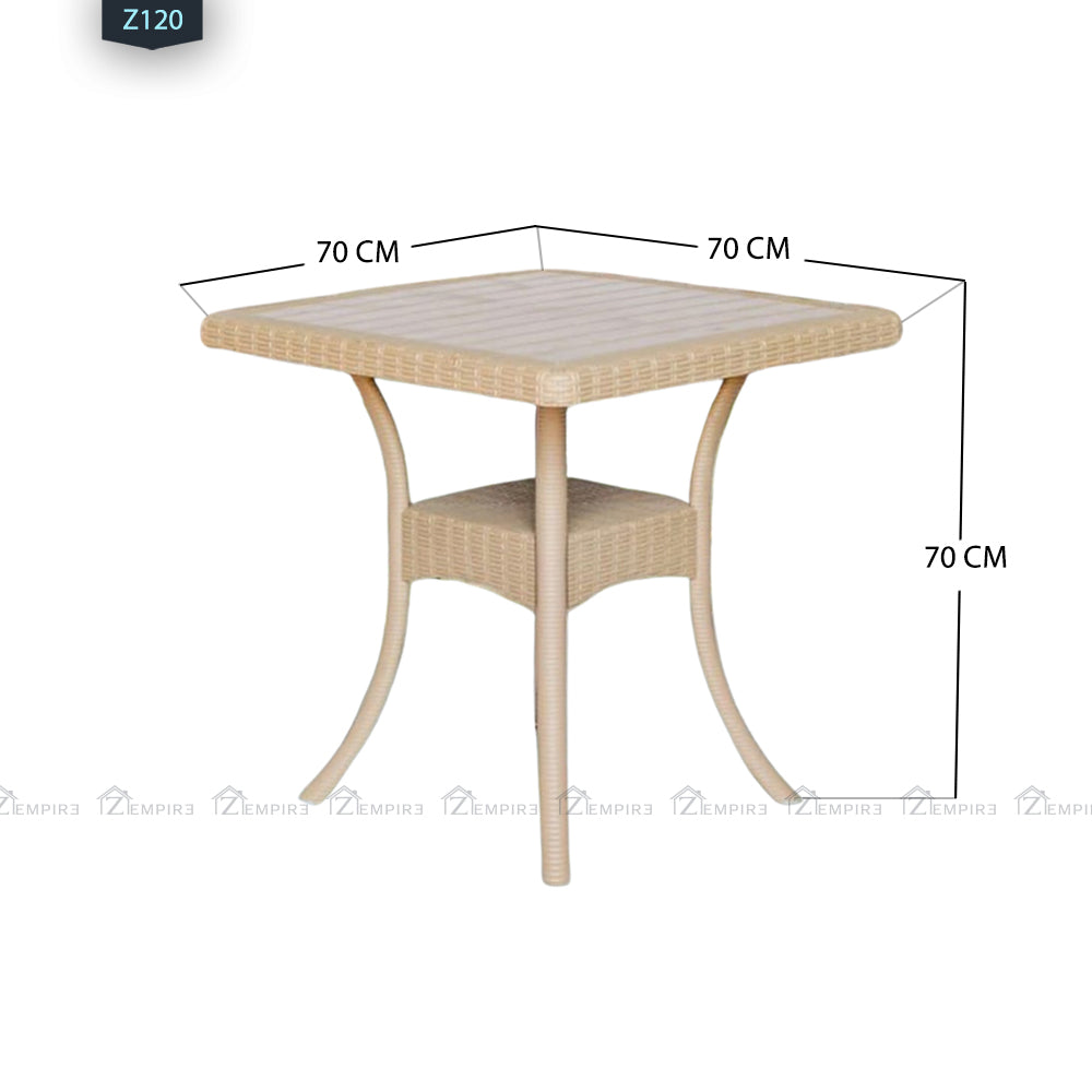 Set of 4 chairs and plastic table - Z120