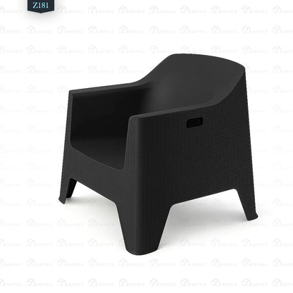 Set of 4 Chairs and 2 Plastic Tables - Z181