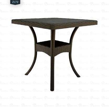 4 Chair and Plastic Table Set - Z172
