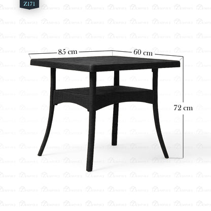 4 Chair and Plastic Table Set - Z171
